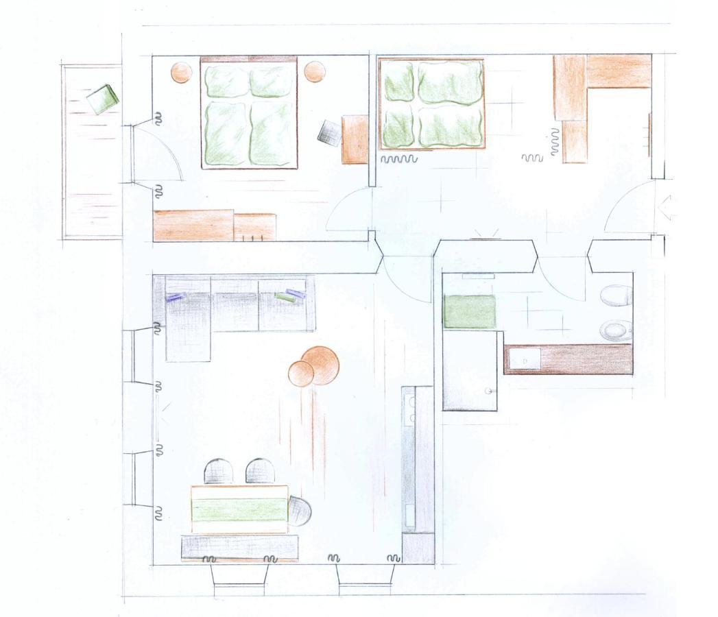 Puenlandhof Apartment Брунико Екстериор снимка